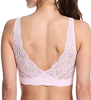 Hug Lace Back Sports Bra Ballet Slipper S/M
