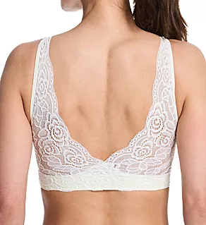 Hug Lace Back Sports Bra Vanilla Ice S/M