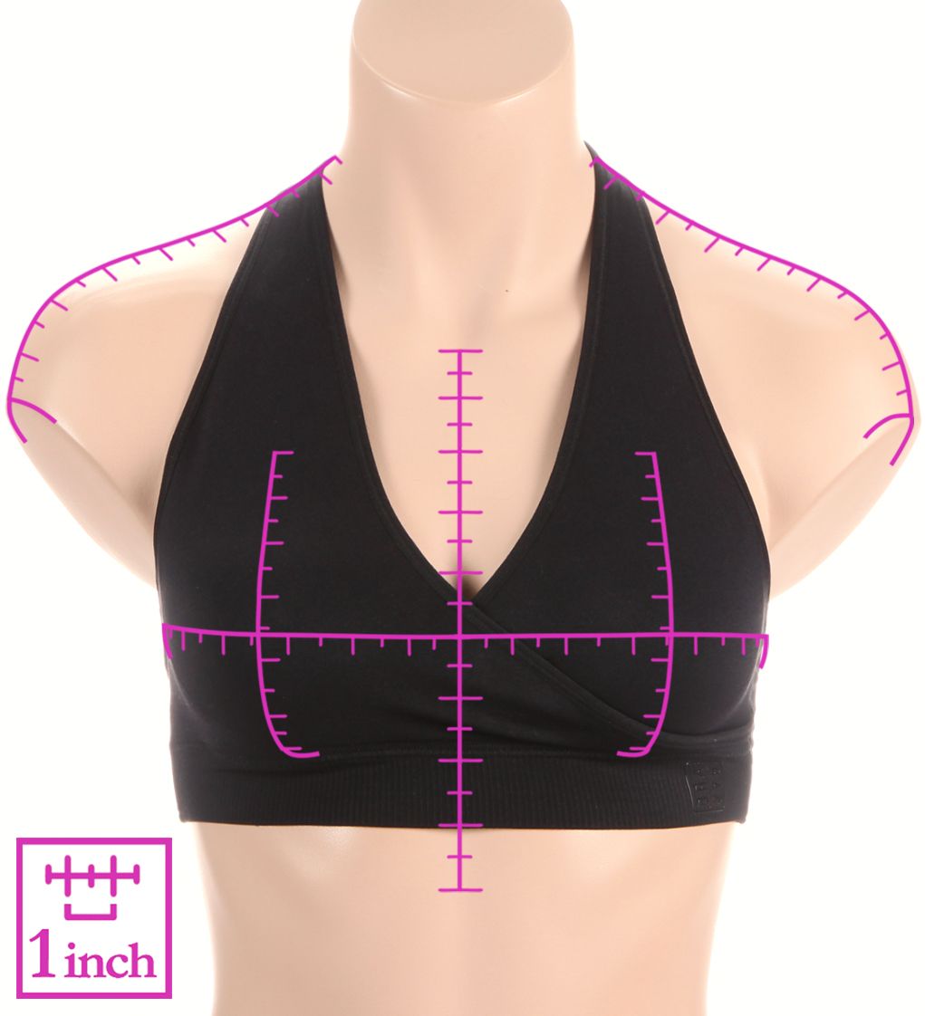 BRABAR Hug Strappy Halter Sports Bralette BB-103 - Image 3
