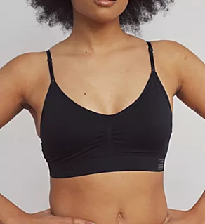 Everyday Bra with Back Closure Black S