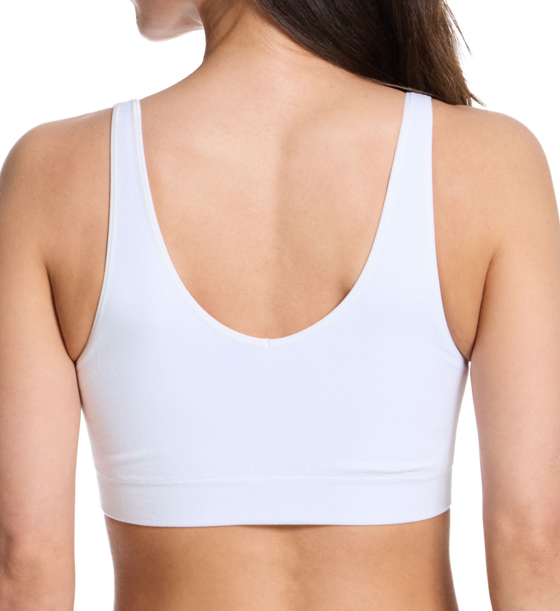 BRABAR Soft Reversible V Crop Top Bralette BB-107 - Image 2