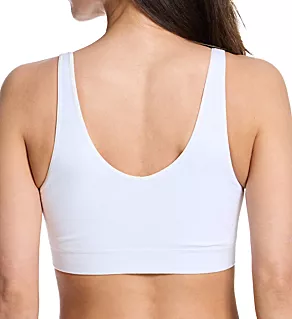 Soft Reversible V Crop Top Bralette