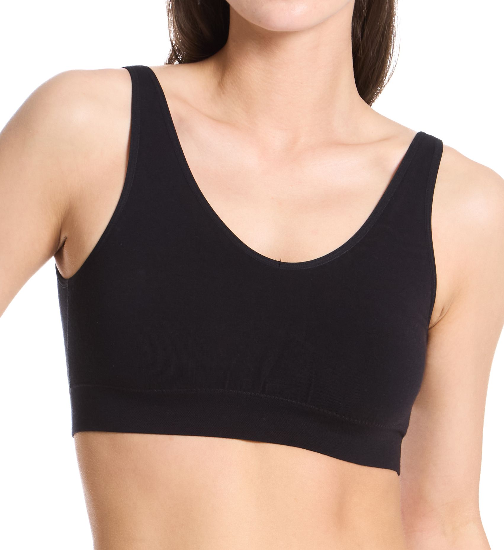 BRABAR Soft Reversible V Crop Top Bralette BB-107 - Image 4