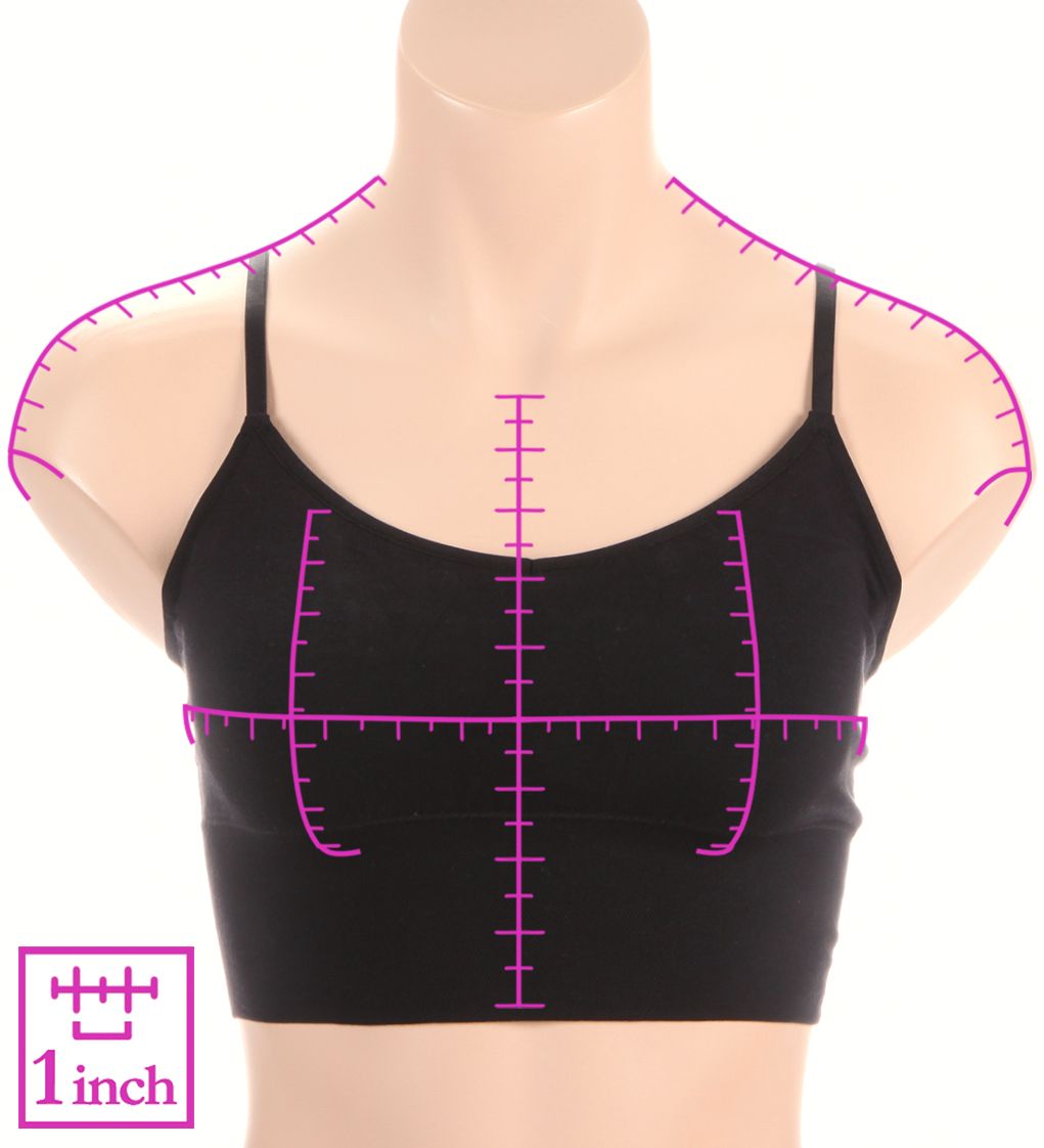Measured Image Back Image Front Image Main Image BRABAR Soft Cami Bra BB-108