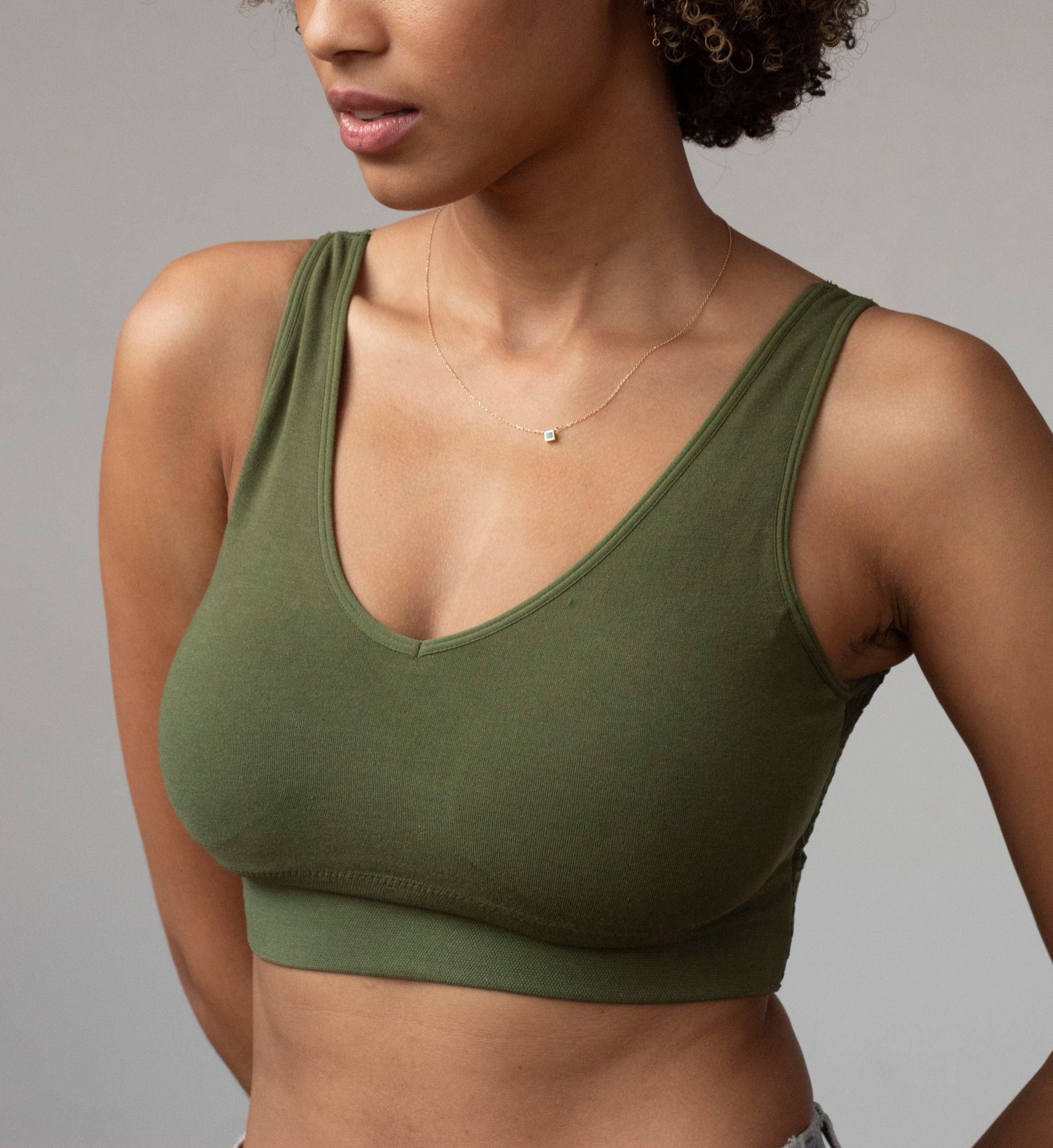 BRABAR Soft V Lace Reversible Bralette BB-114 - Image 5