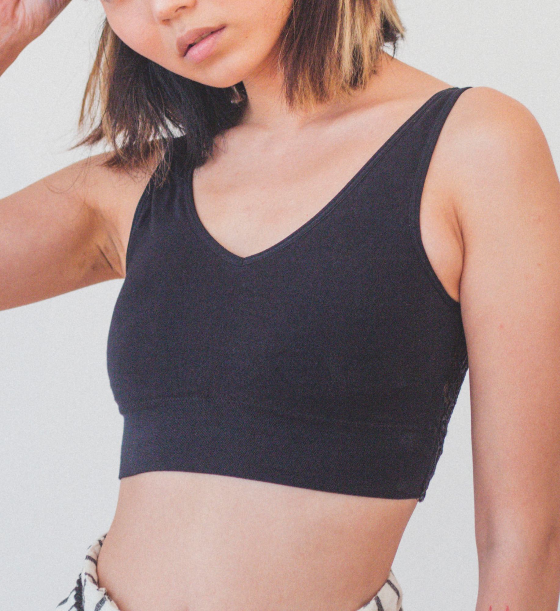 BRABAR Soft V Lace Reversible Bralette BB-114 - Image 7