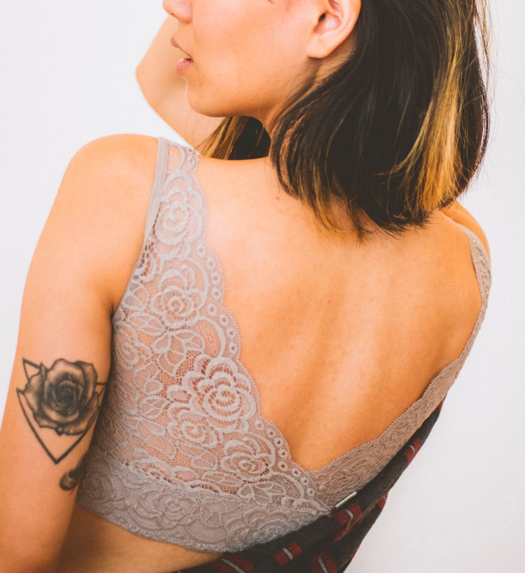 BRABAR Soft V Lace Reversible Bralette BB-114 - Image 8