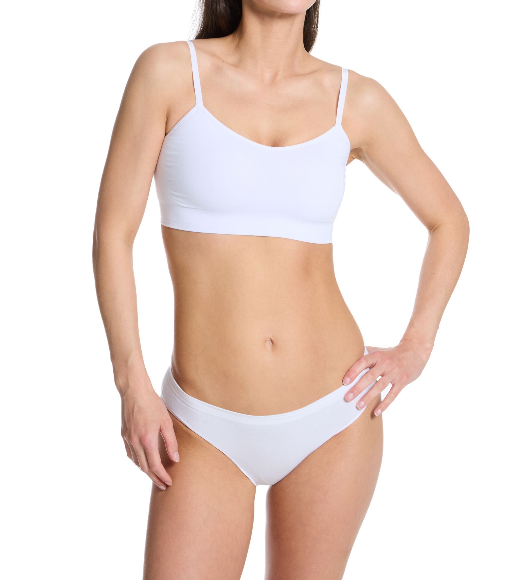 BRABAR Soft Convertible Crop Top Halter Bralette BB-116 - Image 6