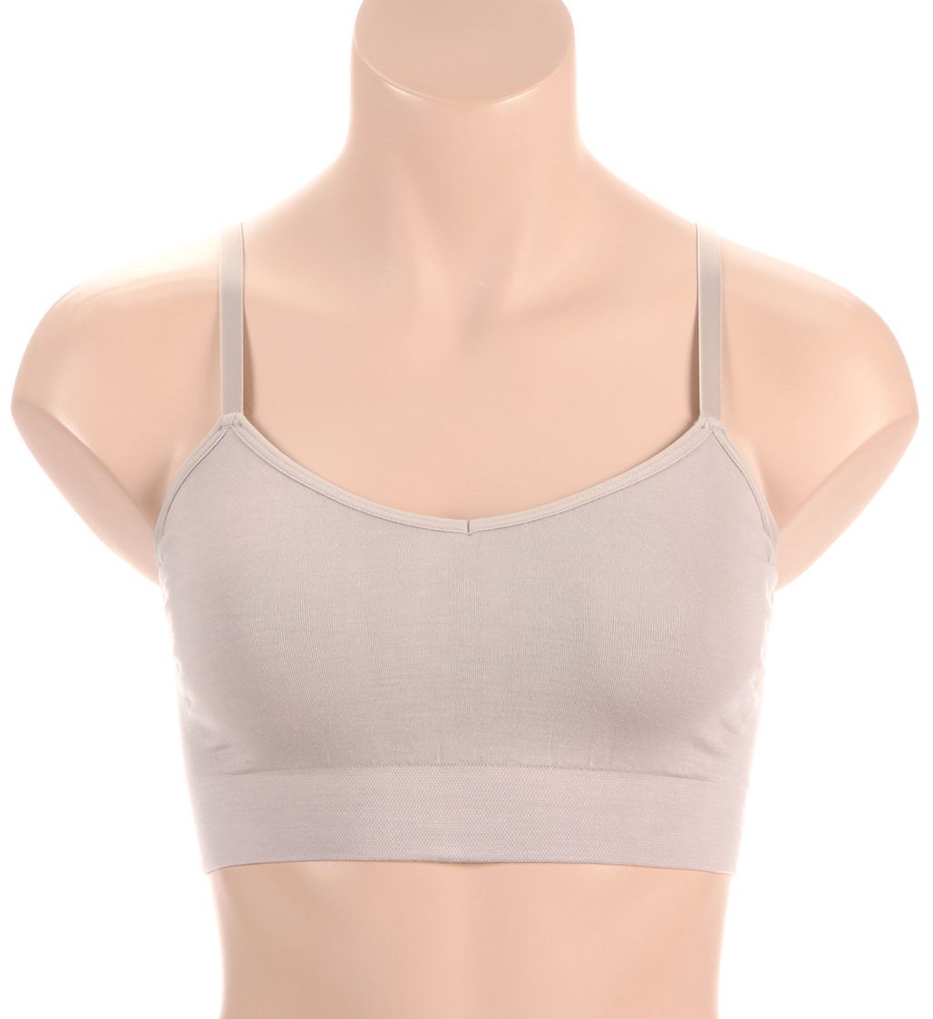 BRABAR Soft Convertible Crop Top Halter Bralette BB-116 - Image 1