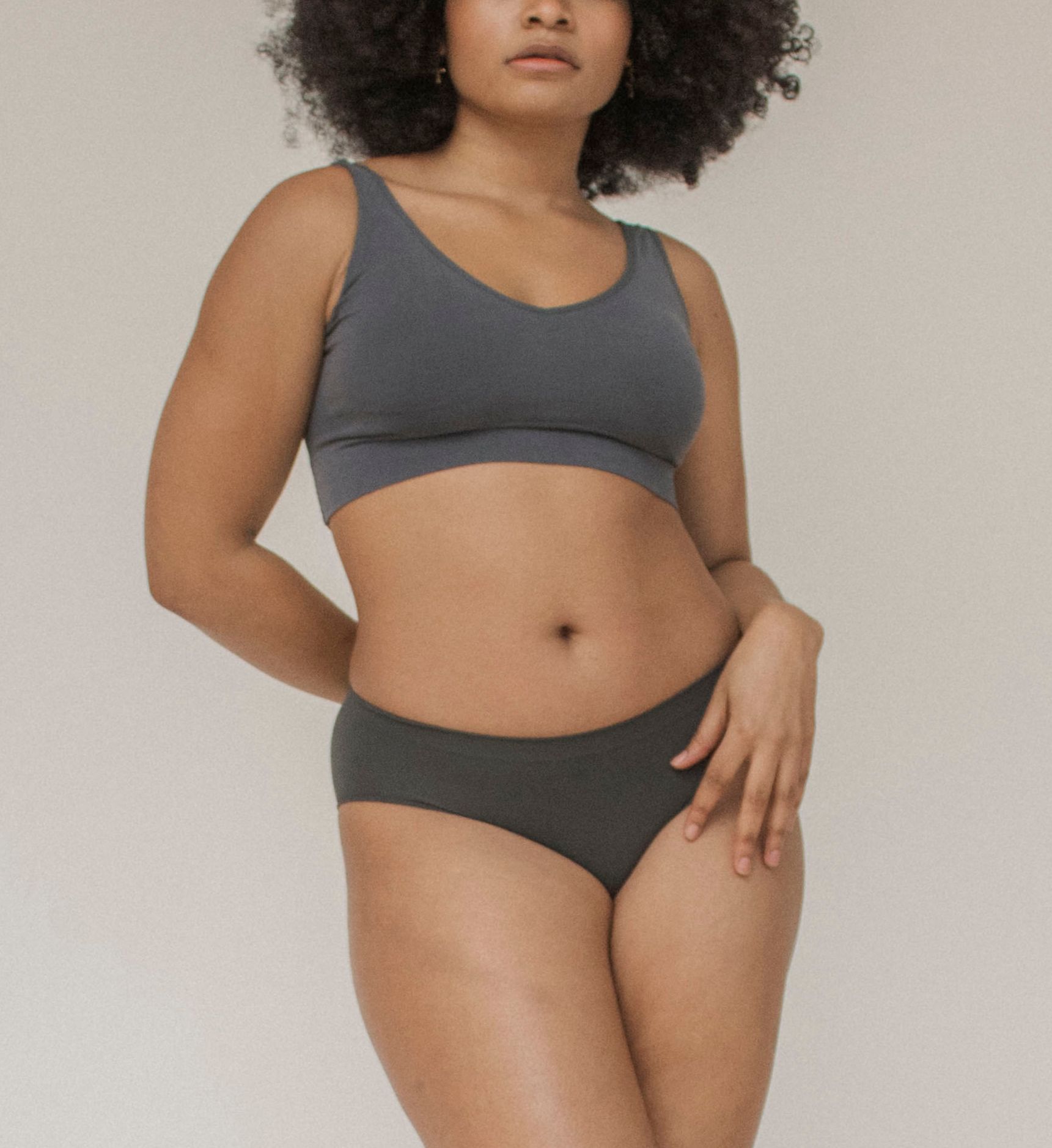 BRABAR Comfy Undies Midi Bikini Brief Panty - 3 Pack BB-501 - Image 5