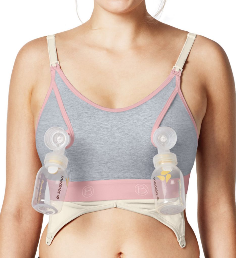 Clip and Pump Hands Free Nursing Bra Accessory-acs