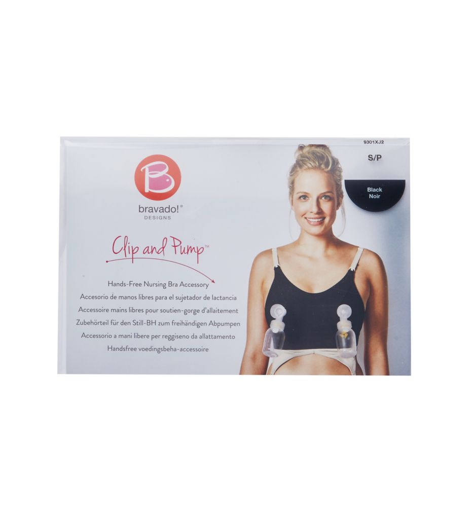 Clip and Pump Hands Free Nursing Bra Accessory-cs1