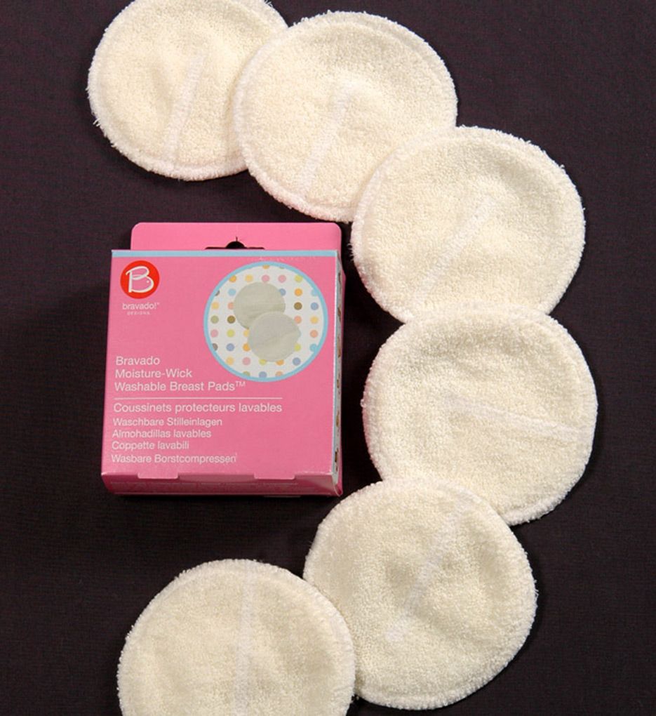 Reusable MoistureWick Breast Pads - 6 Pack-acs