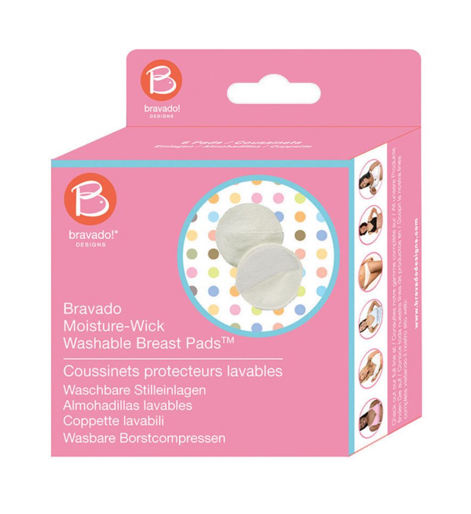 Reusable MoistureWick Breast Pads - 6 Pack-bs