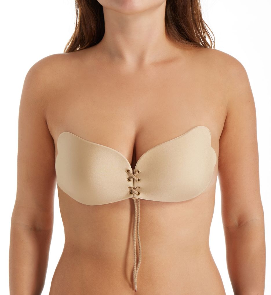 Cleavage Pal Sexy Lace Up Adhesive Bra-cs3