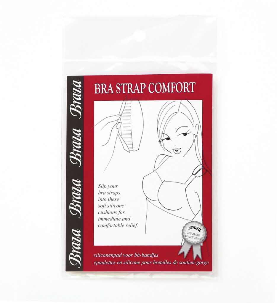 Bra Strap Comfort Silicone Clear O/S by Braza