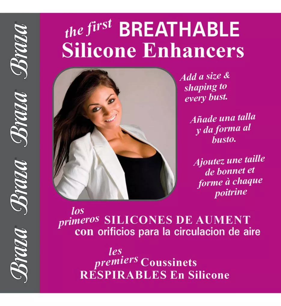 Silicone Breathable Enhancers Clear O/S