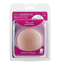 No Adhesive Silicone Tops Beige O/S