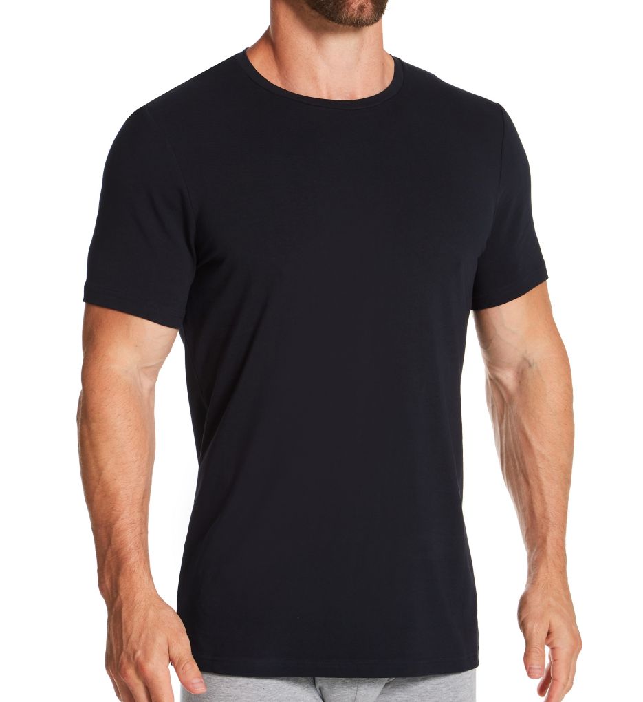 Organic Cotton Slim Fit Crew Neck T-Shirt-acs