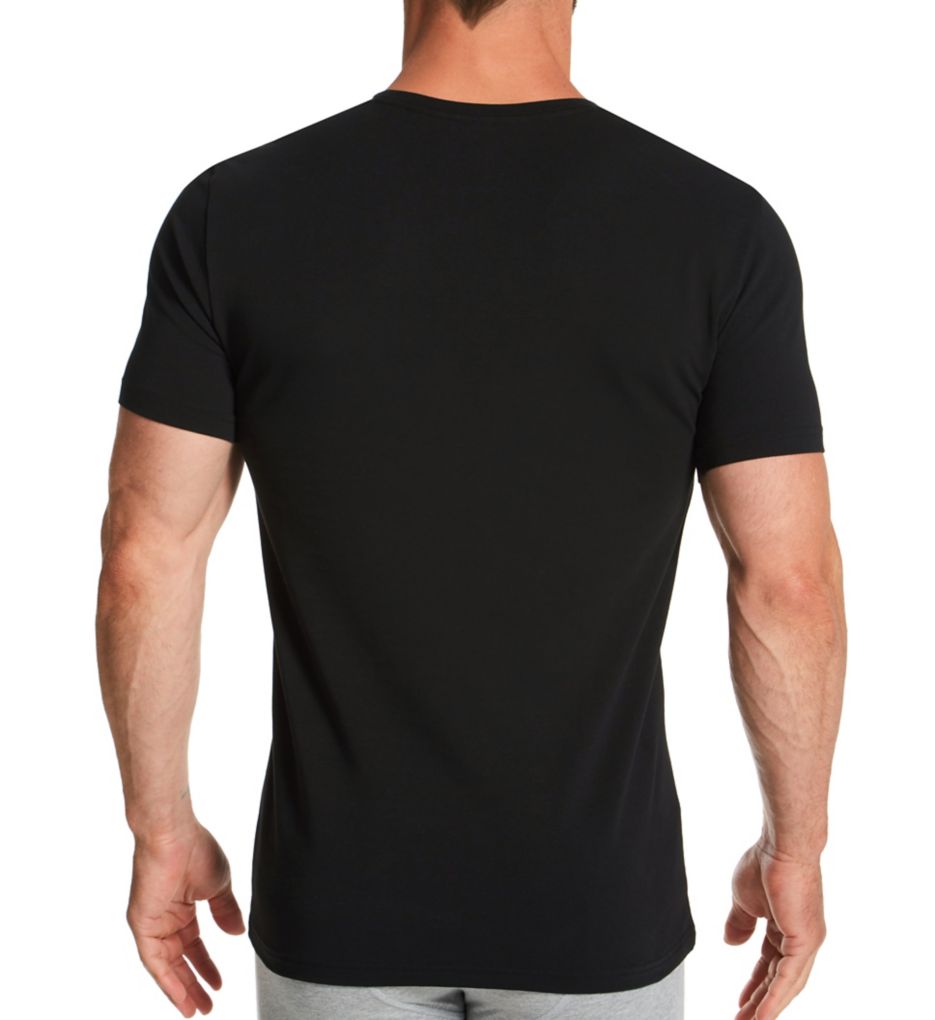 Organic Cotton Slim Fit Crew Neck T-Shirt-bs