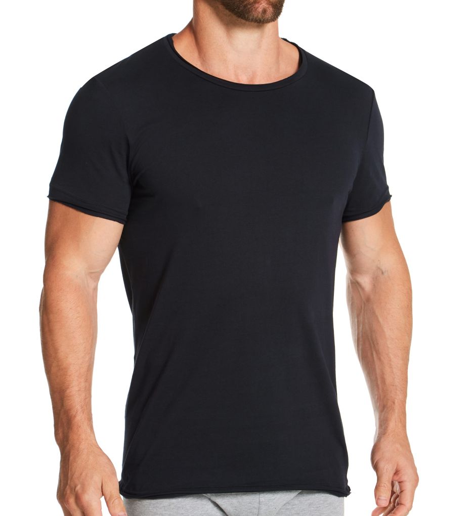 100% Organic Cotton Relaxed Fit Crew Neck T-Shirt-acs