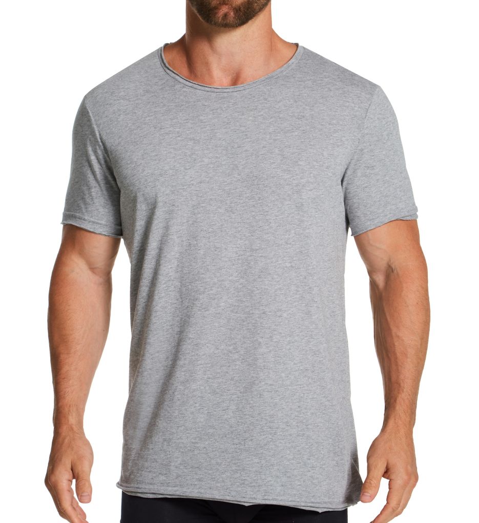 100% Organic Cotton Relaxed Fit Crew Neck T-Shirt-fs