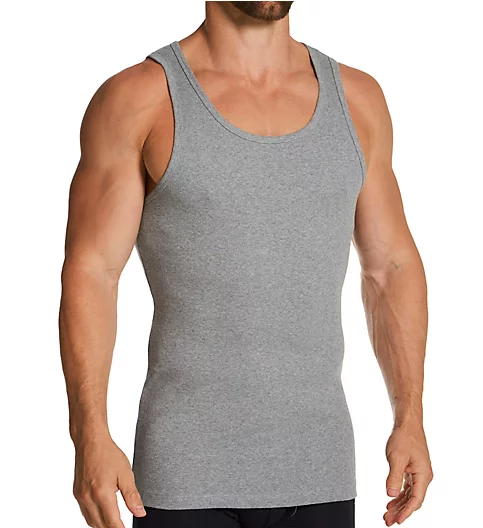 Bread and Boxers Ribbed Organic Cotton Stretch Slim Fit Tank 105