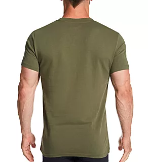 Organic Cotton Crew Neck T-Shirt OLE M