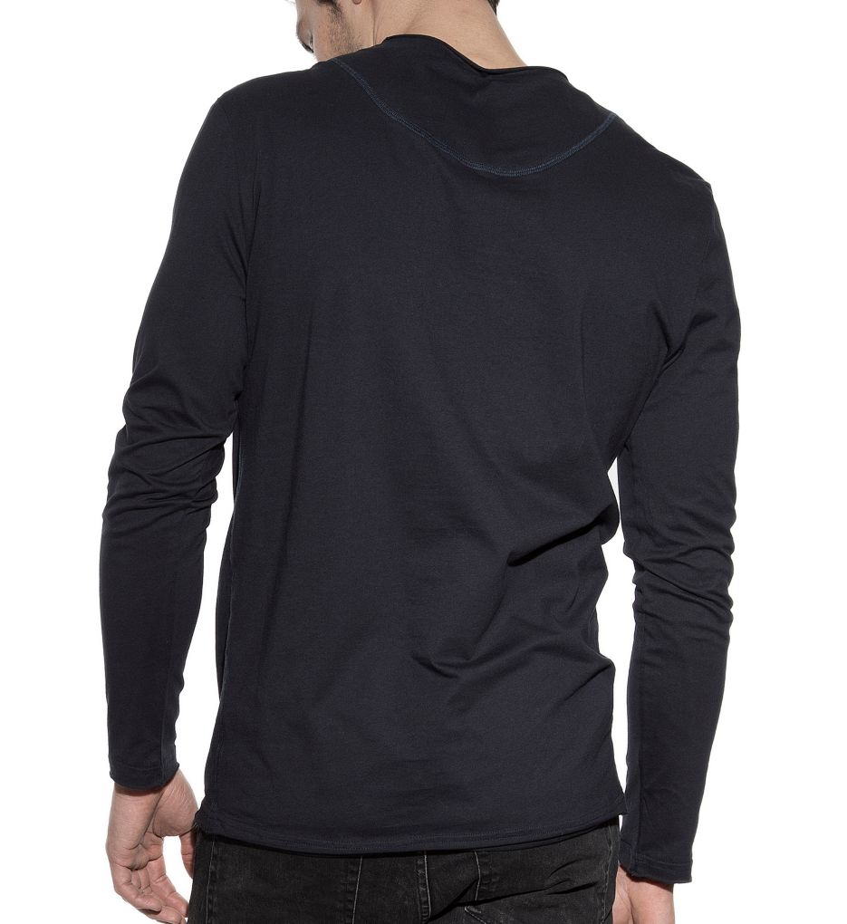 Relaxed Fit Organic Cotton Long Sleeve T-Shirt-bs