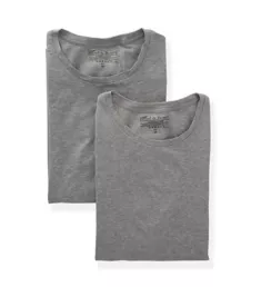 Organic Cotton Stretch Slim Fit T-Shirts - 2 Pack