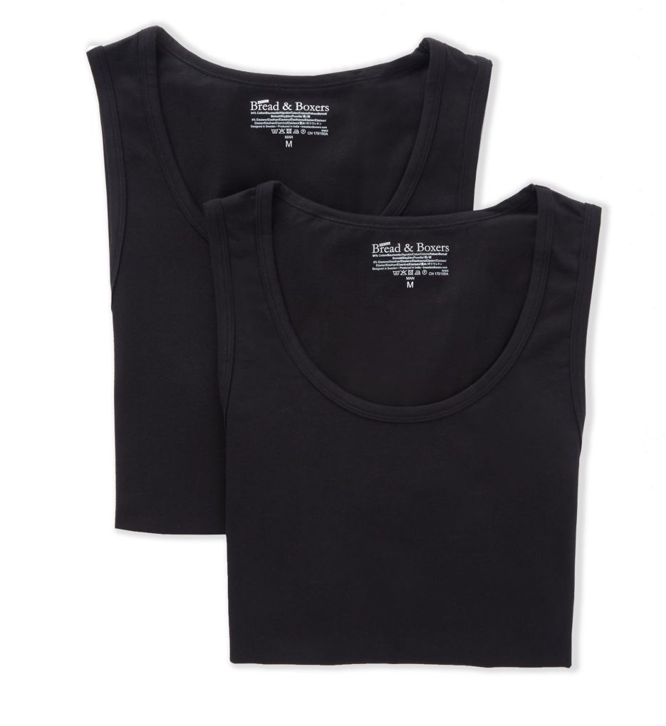 Organic Cotton Stretch Tanks - 2 Pack-cs2