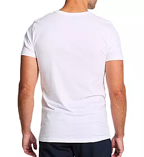 100% Organic Cotton Crew Neck T-Shirt - 2 Pack White 2XL