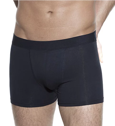 Bread and Boxers Organic Cotton Stretch Classic Fit Boxer Brief DKNAVY M 