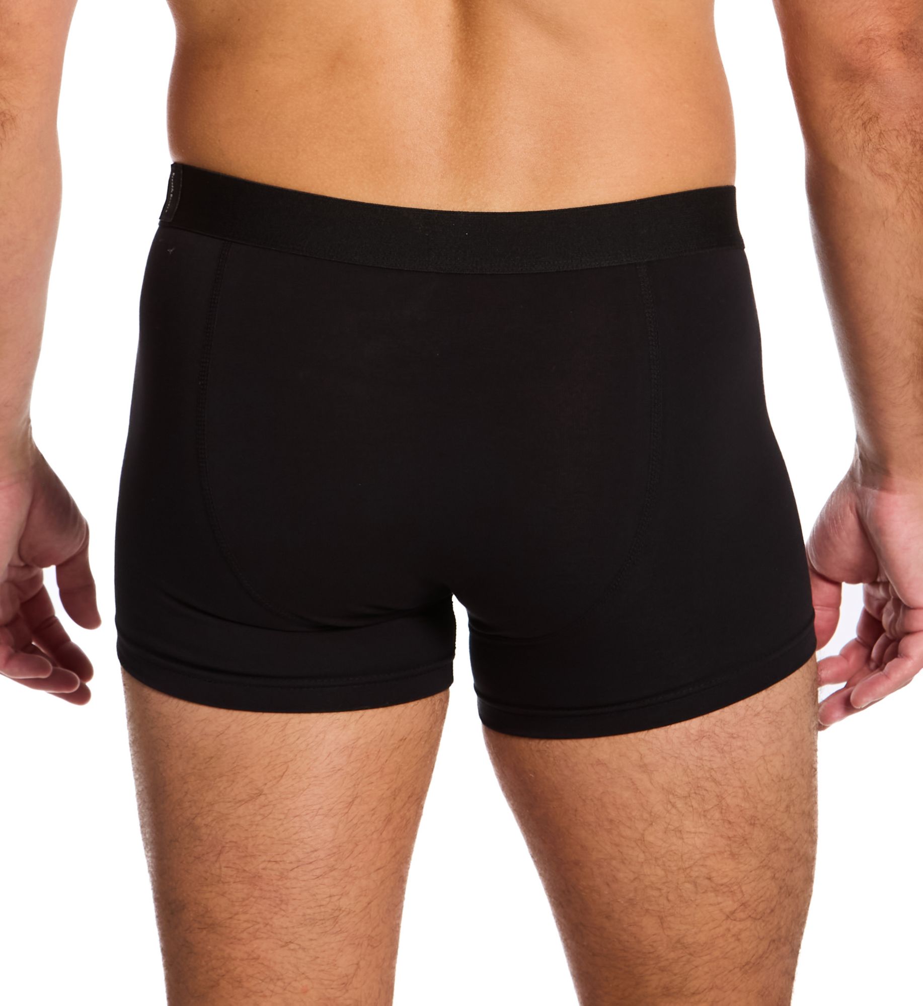 Bread and Boxers Organic Cotton Stretch Boxer Briefs - 3 Pack Army Green/Navy/Black M  - Image 2