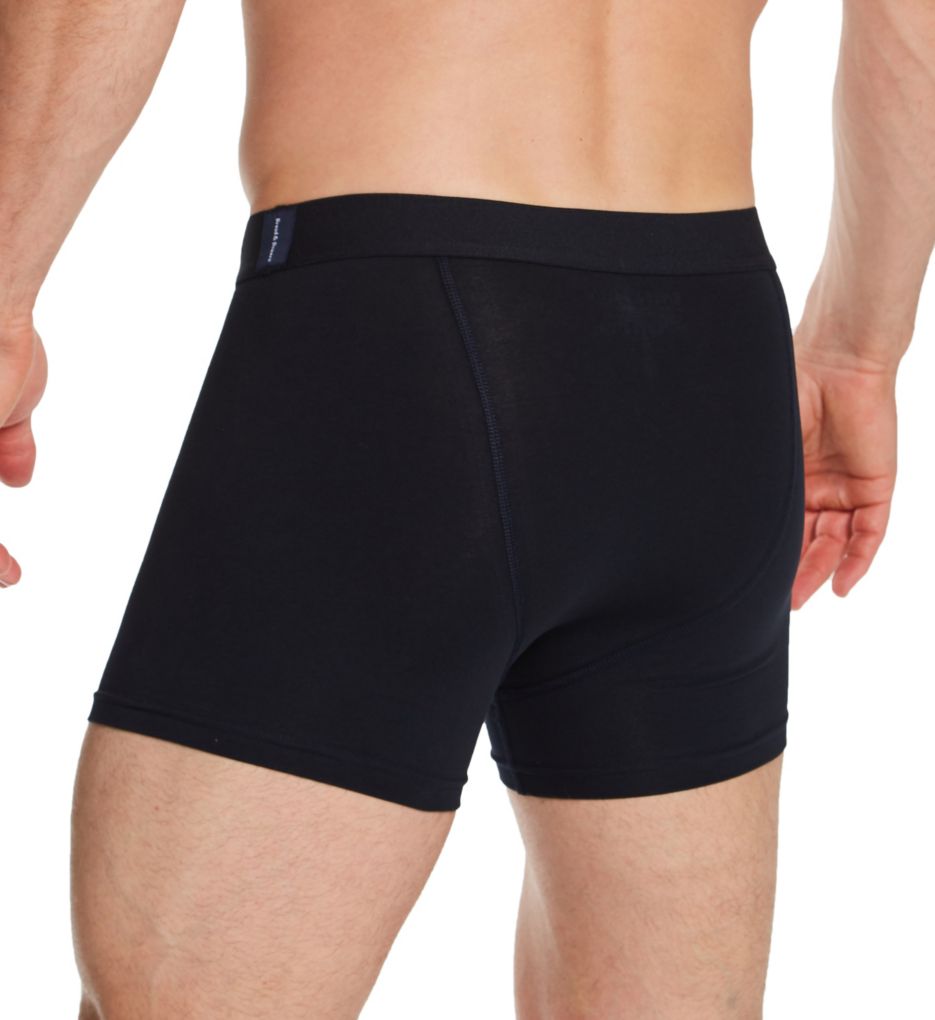 Bread and Boxers Organic Cotton Stretch Boxer Briefs - 4 Pack 242 - Image 2