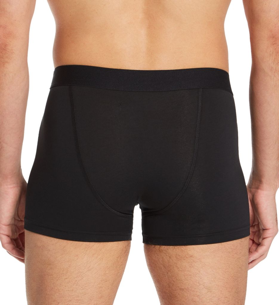 Bread and Boxers Organic Cotton Stretch Boxer Briefs - 7 Pack BLK M  - Image 2