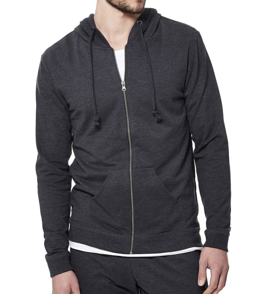 Tailored Slim Fit Cotton Hoodie-gs