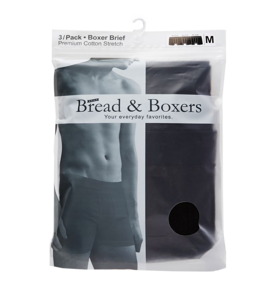 Men's Cotton Boxer Briefs - 3 Pack-cs1