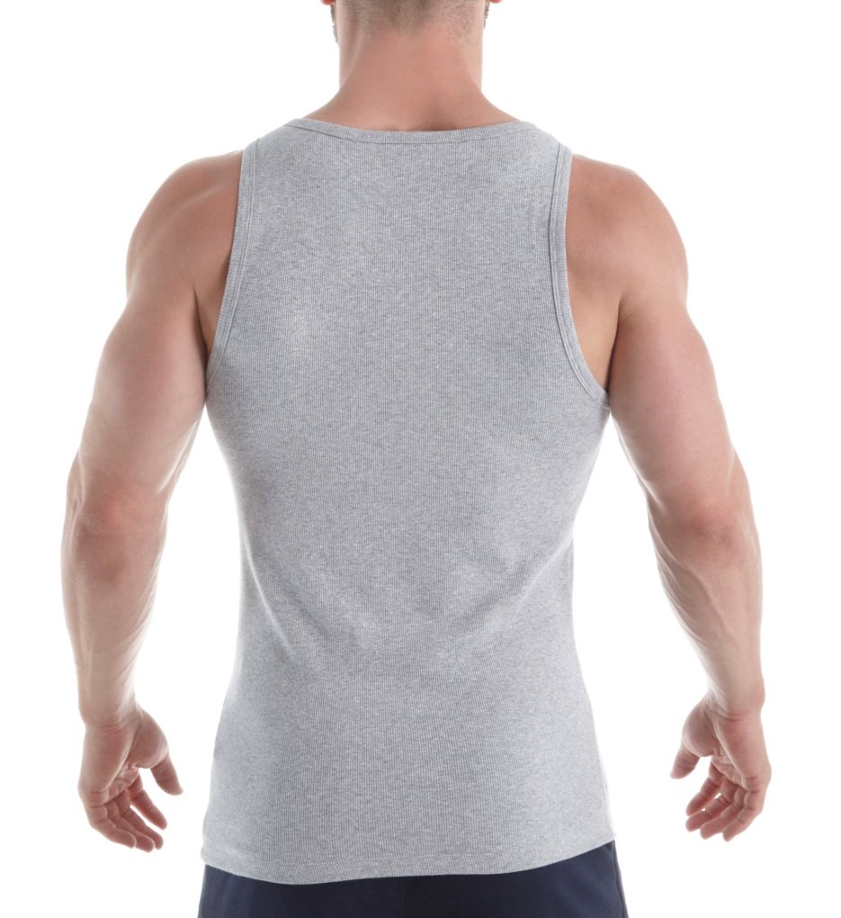 Ribbed Organic Slim Fit Tank-bs