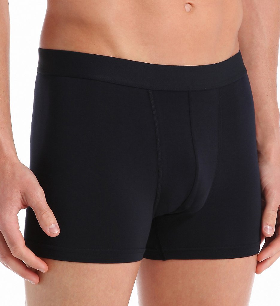 Bread and Boxers BNBUS202 Cotton Boxer Briefs (Navy)