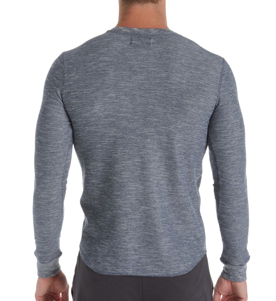 Men's Long Sleeve Thermal Crew Shirt-bs