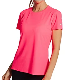 Podium UPF 30 Wicking Short Sleeve T-Shirt Bright Pink S