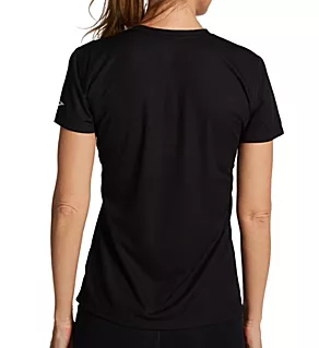 Podium UPF 30 Wicking Short Sleeve T-Shirt Black 2X