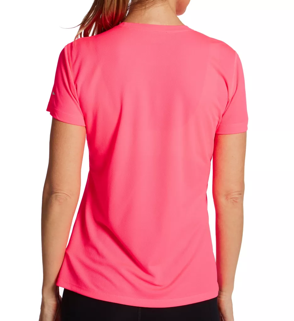 Podium UPF 30 Wicking Short Sleeve T-Shirt Bright Pink L