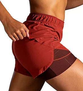 Chaser 5 Inch 2-In-1 Short Copper/Run Raisin 2X