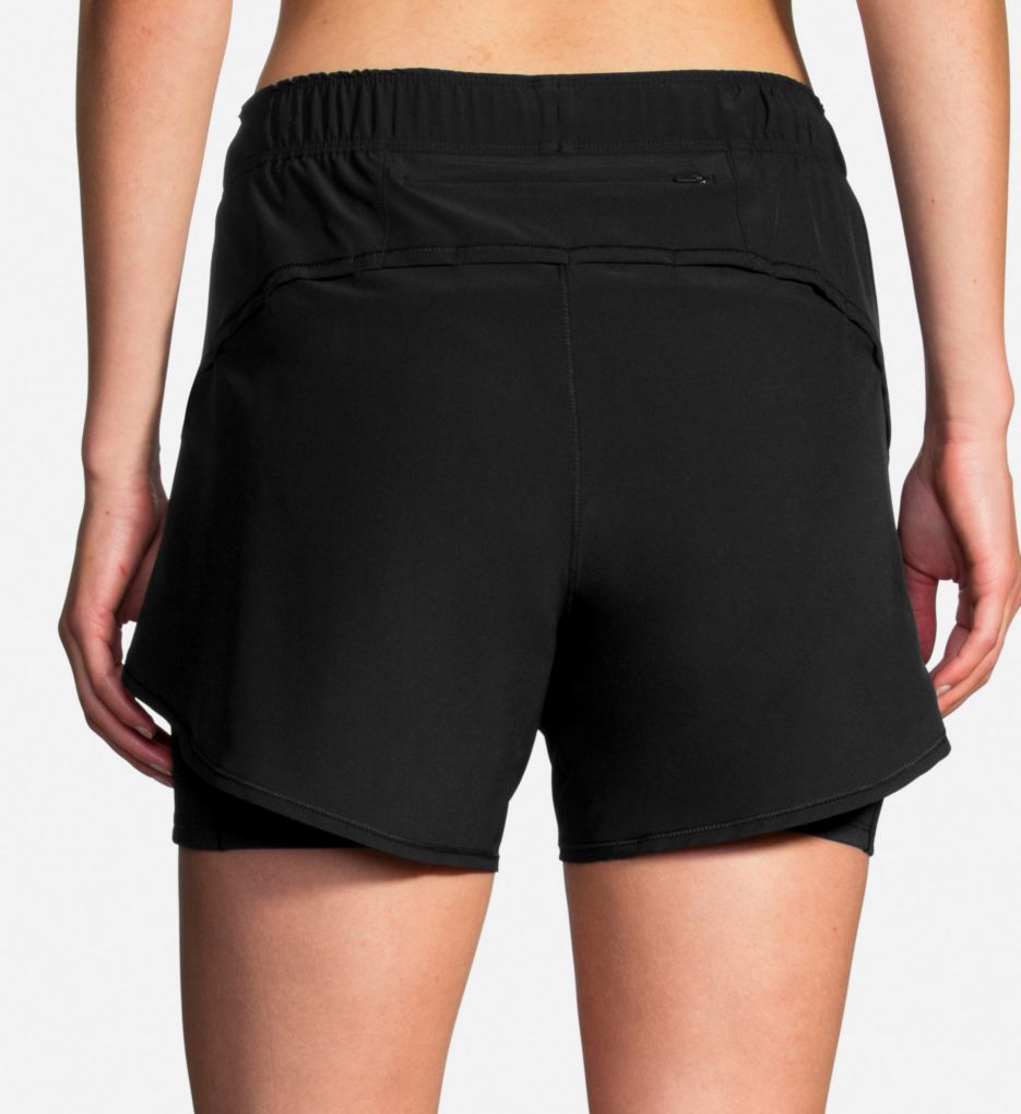Brooks Chaser 5 Inch 2-In-1 Short Black 2X  - Image 2