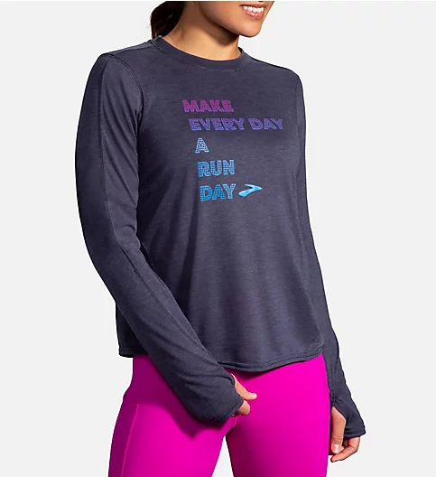 Brooks Distance Graphic DriLayer Long Sleeve T-Shirt 221468