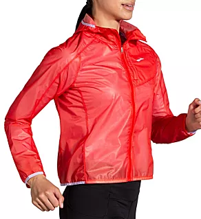 All Altitude Lightweight Packable Rain Jacket Jamberry/Violet Dash 2X