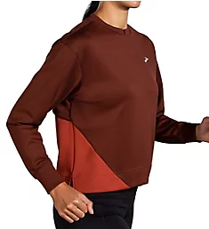 Run Within Lightweight Pocket Sweatshirt Run Raisin/Copper S