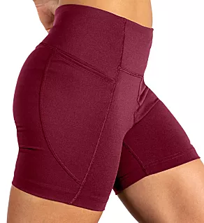 Moment 5 Inch Biker Short Tight Razzmatazz XL